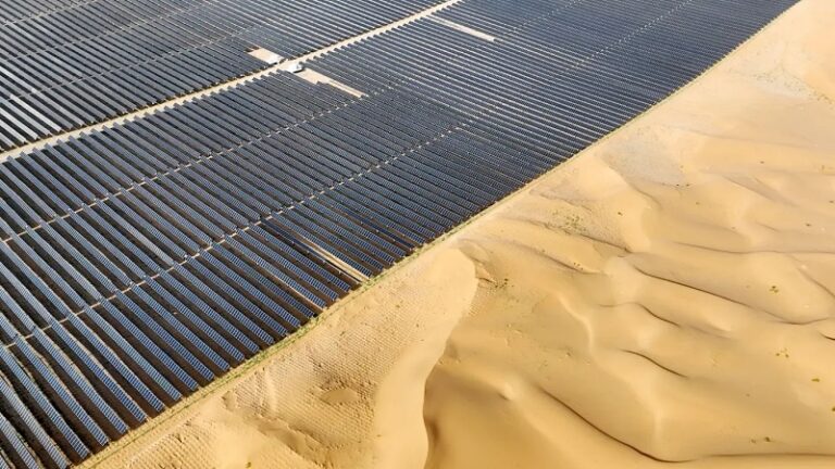 중국의 태양광 만리장성